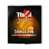 Разогревающий гель-лубрикант Stimulove Light в одноразовой упаковке - 4 гр. - Биоритм - купить с доставкой в Черкесске