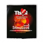 Разогревающий гель-лубрикант Stimulove Strong в одноразовой упаковке - 4 гр. - Биоритм - купить с доставкой в Черкесске