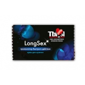 Пролонгирующий крем LongSex в одноразовой упаковке - 1,5 гр. - Биоритм - купить с доставкой в Черкесске