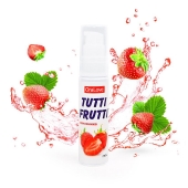 Гель-смазка Tutti-frutti с земляничным вкусом - 30 гр. - Биоритм - купить с доставкой в Черкесске