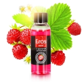 Массажное масло Eros fantasy с ароматом земляники - 50 мл. - Биоритм - купить с доставкой в Черкесске