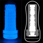 Светящийся в темноте мастурбатор Lumino Play Masturbator Ribbed - Lovetoy - в Черкесске купить с доставкой