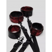 Изысканный набор фиксаций на кровати Reversible Under Mattress Restraint Set - Fifty Shades of Grey - купить с доставкой в Черкесске