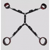 Изысканный набор фиксаций на кровати Reversible Under Mattress Restraint Set - Fifty Shades of Grey - купить с доставкой в Черкесске