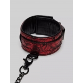 Красно-черные оковы Reversible Faux Leather Ankle Cuffs - Fifty Shades of Grey - купить с доставкой в Черкесске