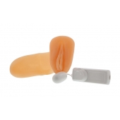 Мастурбатор-вагина с вибрацией ELLY POCKET PAL VAGINA MULTISPEED - NMC - в Черкесске купить с доставкой