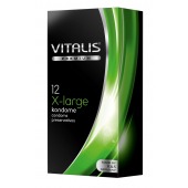 Презервативы увеличенного размера VITALIS PREMIUM x-large - 12 шт. - Vitalis - купить с доставкой в Черкесске