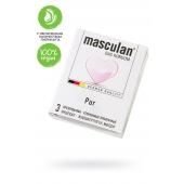 Супертонкие презервативы Masculan Pur - 3 шт. - Masculan - купить с доставкой в Черкесске