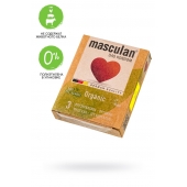 Экологически чистые презервативы Masculan Organic - 3 шт. - Masculan - купить с доставкой в Черкесске