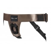 Бронзовый пояс для насадок Curious Harness - Strap-on-me - купить с доставкой в Черкесске