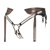 Бронзовый пояс для насадок Desirous Harness - Strap-on-me - купить с доставкой в Черкесске