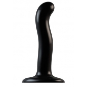 Черный фаллоимитатор-насадка Strap-On-Me P G spot Dildo size S - 16,4 см. - Strap-on-me - купить с доставкой в Черкесске