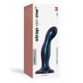 Темно-синяя насадка Strap-On-Me Dildo Plug Snaky size M - Strap-on-me - купить с доставкой в Черкесске