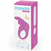 Фиолетовое эрекционное виброкольцо Happy Rabbit Rechargeable Rabbit Cock Ring - Happy Rabbit - в Черкесске купить с доставкой