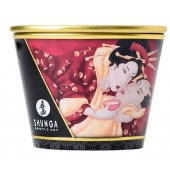 Массажная  свеча Sparkling Strawberry Wine с ароматом клубничного вина - 170 мл. - Shunga - купить с доставкой в Черкесске