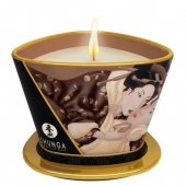 Массажная свеча Intoxicatin Chocolate с ароматом шоколада - 170 мл. - Shunga - купить с доставкой в Черкесске