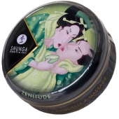 Массажная свеча Exotic Green Tea с ароматом зелёного чая - 30 мл. - Shunga - купить с доставкой в Черкесске