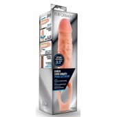 Телесная насадка на пенис 9 Inch Cock Sheath Extender - 22,2 см. - Blush Novelties - в Черкесске купить с доставкой
