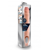 Телесная насадка на пенис 11.5 Inch Cock Sheath Penis Extender - 29,2 см. - Blush Novelties - в Черкесске купить с доставкой