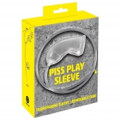 Прозрачная насадка на пенис Piss Play Sleeve для игр с мочеиспусканием - Orion - купить с доставкой в Черкесске