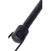 Чёрный стек с фигуркой леопарда на наконечнике - 21 см. - ToyFa - купить с доставкой в Черкесске