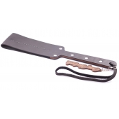 Гладкий мягкий удлиненный пэддл с заклепками - 32 см. - Crazy Handmade - купить с доставкой в Черкесске