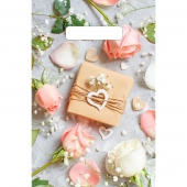 Полиэтиленовый пакет  Подарочек  с вырубной усиленной ручкой - 20 х 30 см. - Сима-Ленд - купить с доставкой в Черкесске