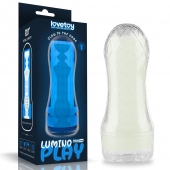Светящийся в темноте мастурбатор Lumino Play Masturbator Pocketed - Lovetoy - в Черкесске купить с доставкой
