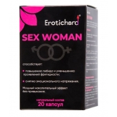 Капсулы для женщин Erotichard sex woman - 20 капсул (0,370 гр.) - Erotic Hard - купить с доставкой в Черкесске