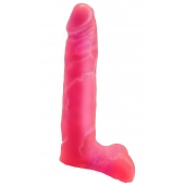 Розовая насадка-фаллос для трусиков Harness - 16,5 см. - LOVETOY (А-Полимер) - купить с доставкой в Черкесске