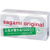 Ультратонкие презервативы Sagami Original 0.02 - 10 шт. - Sagami - купить с доставкой в Черкесске