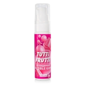 Интимный гель на водной основе Tutti-Frutti Bubble Gum - 30 гр. - Биоритм - купить с доставкой в Черкесске