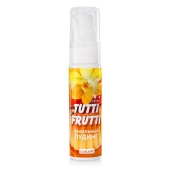 Интимный гель на водной основе Tutti-Frutti  Ванильный пудинг  - 30 гр. - Биоритм - купить с доставкой в Черкесске