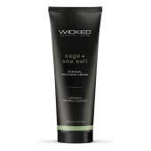 Массажный легкий крем WICKED Sage plus Sea Salt - 120 мл. - Wicked - купить с доставкой в Черкесске