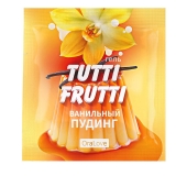 Пробник гель-смазки Tutti-frutti со вкусом ванильного пудинга - 4 гр. - Биоритм - купить с доставкой в Черкесске