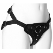 Женские трусики для фиксации насадки кольцом с вагинальной пробкой - LOVETOY (А-Полимер) - купить с доставкой в Черкесске