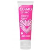 Возбуждающий гель на водно-силиконовой основе Cosmo Vibro с ароматом земляники - 50 гр. - Биоритм - купить с доставкой в Черкесске