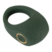 Зеленое эрекционное виброкольцо Luxurious Vibro Cock Ring - Orion - в Черкесске купить с доставкой