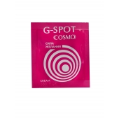 Стимулирующий интимный крем для женщин Cosmo G-spot - 2 гр. - Биоритм - купить с доставкой в Черкесске