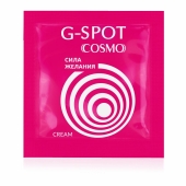 Стимулирующий интимный крем для женщин Cosmo G-spot - 2 гр. - Биоритм - купить с доставкой в Черкесске