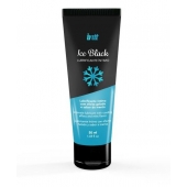 Лубрикант на водной основе Ice Black с ледяным эффектом - 50 мл. - INTT - купить с доставкой в Черкесске