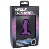Фиолетовая вибровтулка Nexus G-Play+ S - Nexus Range - в Черкесске купить с доставкой