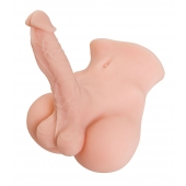 Мастурбатор с фаллосом Manuel - ToyFa - в Черкесске купить с доставкой
