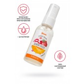 Съедобная гель-смазка Yovee «Двойной соблазн» с Д-пантенолом и вкусом клубники и дыни - 50 мл. - ToyFa - купить с доставкой в Черкесске
