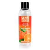 Массажное масло Sexy Sweet Fresh Orange с ароматом апельсина и феромонами - 75 мл. - Биоритм - купить с доставкой в Черкесске