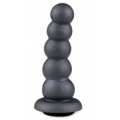 Серая насадка-ёлочка PLATINUM 4,5’’ - 12,5 см. - LOVETOY (А-Полимер) - купить с доставкой в Черкесске