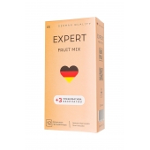 Ароматизированные презервативы EXPERT Fruit Mix - 12 шт.(+3 в подарок) - Expert - купить с доставкой в Черкесске