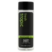 Массажное масло для тела Tropic Fresh - 100 мл. - HOT - купить с доставкой в Черкесске