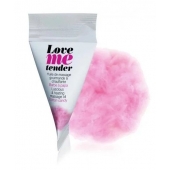 Съедобное согревающее массажное масло Love Me Tender Cotton Candy с ароматом сладкой ваты - 10 мл. - Love to Love - купить с доставкой в Черкесске