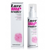 Съедобное согревающее массажное масло Love Me Tender Cotton Candy с ароматом сладкой ваты - 100 мл. - Love to Love - купить с доставкой в Черкесске